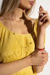 Tory Burch ‘kira' Necklace In Gold