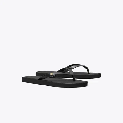 Tory Burch Kira Padded Flip-flop In Black