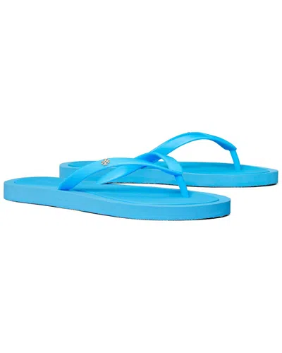 Tory Burch Kira Padded Flip Flop In Blue
