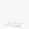 Tory Burch Women's Kira Padded Flip Flop Sandals In New Ivory/gold