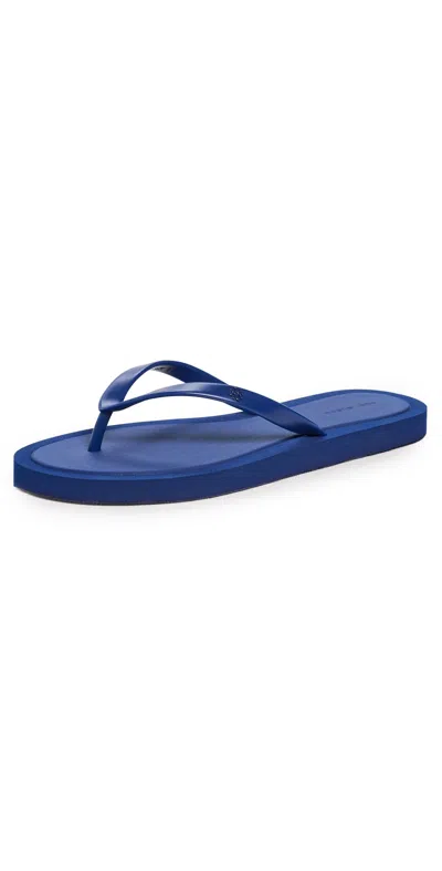 Tory Burch Kira Padded Flip Flops Ballpoint Blue