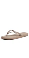 Tory Burch Kira Padded Flip-flop In Neutral