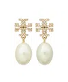 Tory Burch Kira Pave Drop Earrings
