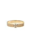 Tory Burch Kira Pavé Enamel Hinge Bracelet In Gold