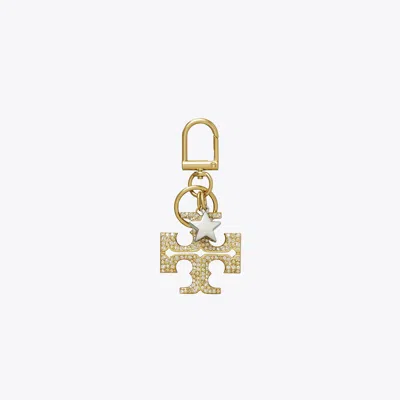 Tory Burch Kira Pavé Star Logo Key Ring
