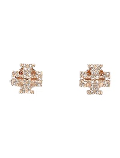 Tory Burch Kira Pave Stud Earring In Gold