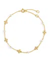 Tory Burch Kira Double T Motif Bracelet In Gold