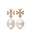 Tory Burch Kira Pearl Earring In Multi