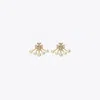 Tory Burch Kira Pearl Front-back Earring In Tory Gold/pearl/crystal