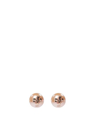 Tory Burch Kira Pearl Stud Jewels In Pink