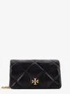 Tory Burch Kira Quilted Leather Crossbody Bag In Black