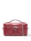 Tory Burch Kira Quilted-pattern Tote Bag In Red