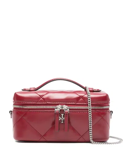 Tory Burch Kira Quilted-pattern Tote Bag In Red