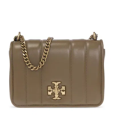 Tory Burch Kira Quilted Shoulder Bag In Brown