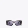 Tory Burch Kira Rectangle Sunglasses In Purple