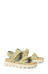 Tory Burch Kira Rope Platform Sport Sandal In Multi
