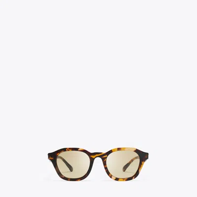 Tory Burch Kira Round Sunglasses In Gold