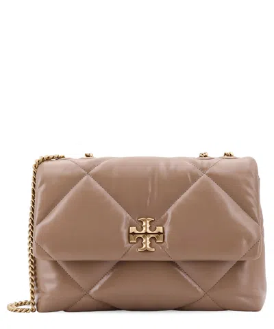 Tory Burch Kira Shoulder Bag In Beige