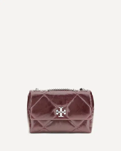 Tory Burch Kira Shoulder Bag In Burgundy