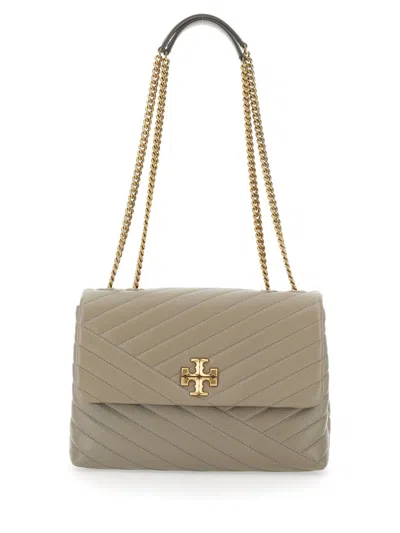 Tory Burch Kira Shoulder Bag In Grey