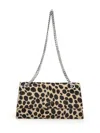 Tory Burch Kira Turnlock Haircalf Shoulder Bag Crossbody Bags Animalier In Multi