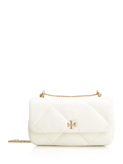 Tory Burch Kira Shoulder Bags White