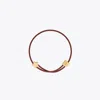 Tory Burch Kira Slider Bracelet In Tory Gold/brown