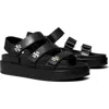 Tory Burch Kira Slingback Platform Sport Sandal In Black