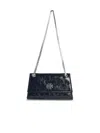 Tory Burch Small Kira Logo-detail Cross Body Bag In Black