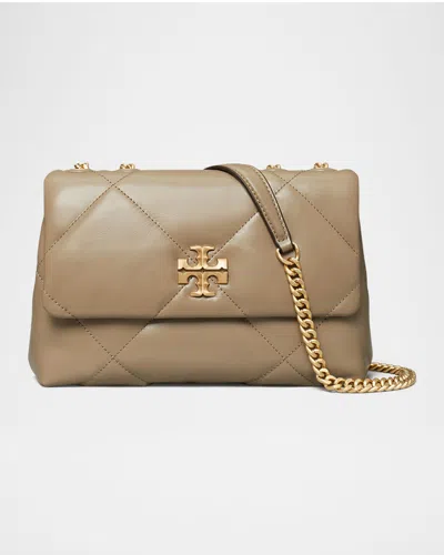 TORY BURCH KIRA SMALL DIAMOND QUILTED CONVERTIBLE SHOULDER BAG