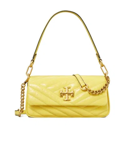 Tory Burch Kira Small Satchel In Yellow