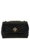 Tory Burch Small Kira Chevron Shoulder Bag In Black