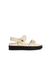 Tory Burch Ivory Kira Sports Sandal In Neutral