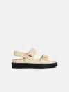 Tory Burch 'kira Sport' Ivory Leather Sandals In Ivory