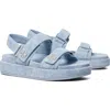 Tory Burch Kira Denim Dual-band Sport Sandals In Blue Cloud
