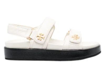 Pre-owned Tory Burch Kira Sport Sandal (women's) Sneakers In New/ivory