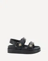 Tory Burch Kira Leather Dual-band Sport Sandals