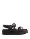 Tory Burch Kira Leather Dual-band Sport Sandals