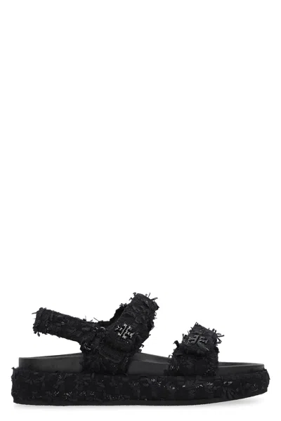 Tory Burch Kira Sports Sandals In Black
