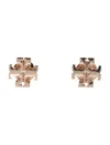 Tory Burch Kira Stud Earring In Rose Gold