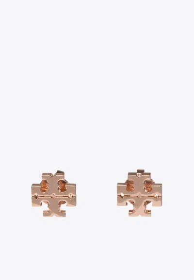 Tory Burch Kira Stud Earrings In Silver