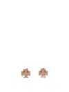Tory Burch Kira Stud Jewels Pink In Pink