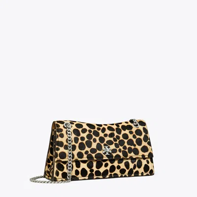 Tory Burch Kira Turnlock Calf Hair Shoulder Bag