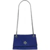 Tory Burch Kira Turnlock Mini Convertible Shoulder Bag In Blue