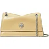 Tory Burch Kira Turnlock Mini Convertible Shoulder Bag In Brown