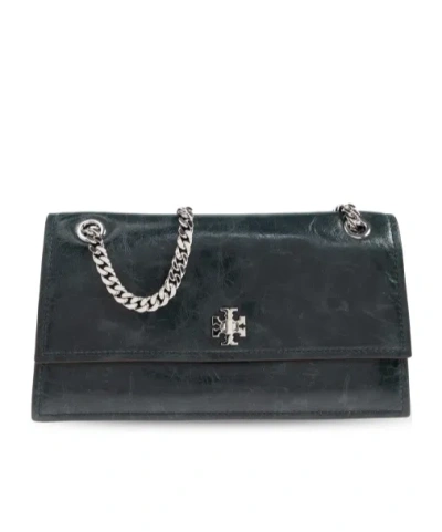 Tory Burch Kira Turnlock Shoulder Bag In Blue