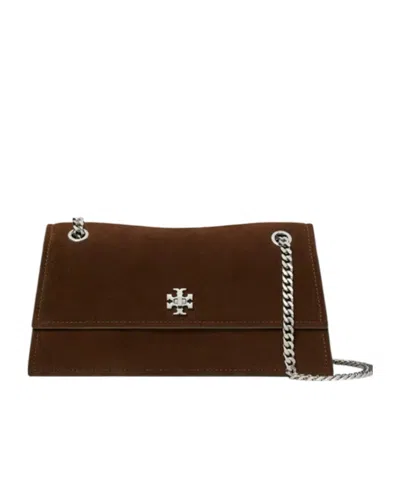 Tory Burch Kira Turnlock Shoulder Bag In Brown