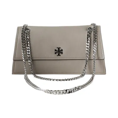 Pre-owned Tory Burch Kira Turnlock Shoulder Bag 'dove Grey' | Women's Size Onesize