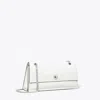 Tory Burch Kira Turnlock Shoulder Bag In White