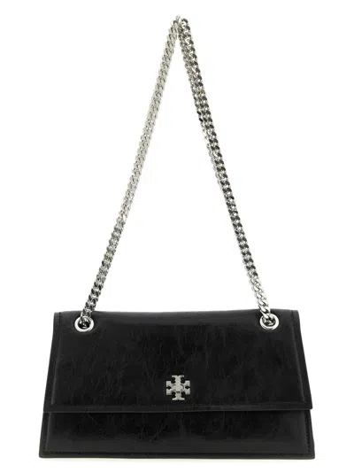 Tory Burch Kira Turnlock Shoulder Bags Black